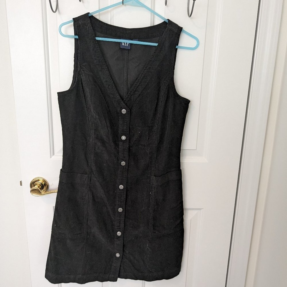 NWOT Gap Corduroy Button front Mini Dress 8